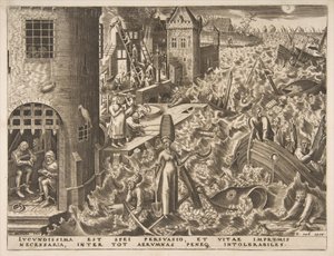 Hope Spes sarjasta Hyveet, 1559-60. tekijältä Philip Galle