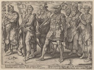 Pythius, Lucullus, Crassus, Sylla, Croesus, Midas (kuuluisia esimerkkejä rikkaudesta antiikista)