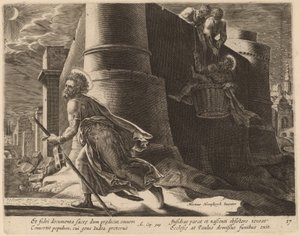 Saint Paul Escapes from Damascus   1244309   fi       finnish Successfully Translated  Original: La servante battant les novgorodiens (Maid beat the novgorodians). Illustration dun conte traditionnel de la mythologie, avec une heroine qui defend la liberte