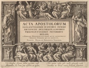 Nimilehti tekijältä Philip Galle after Maerten van Heemskerck after Jan van der Straet
