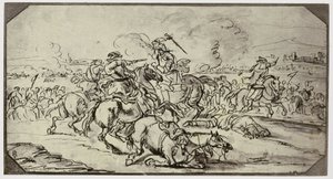 Burgundia, Taistelu tekijältä Philip Henry Delamotte
