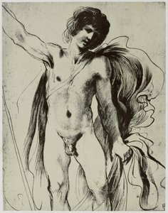 Guercino, nuori tekijältä Philip Henry Delamotte