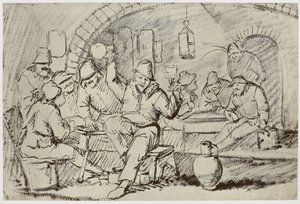 Hemskirk [Van Heemskerck?], Boors Carousing tekijältä Philip Henry Delamotte