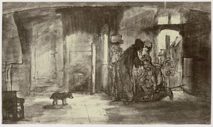 Rembrandt, Tobiat siunaa Tobiasta tekijältä Philip Henry Delamotte