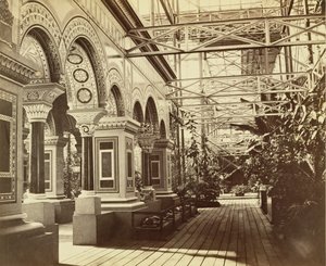Sydenham: Crystal Palace, Bysantin Courtin sisäänkäynti, 1854