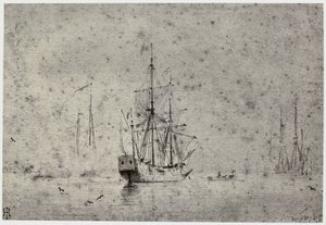Willem van der Velde, Toimitus tekijältä Philip Henry Delamotte