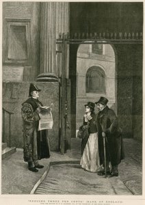 Alennetut kolme prosenttia, Englannin keskuspankki tekijältä Philip Hermogenes Calderon
