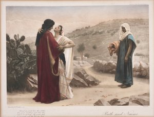 Ruth ja Naomi tekijältä Philip Hermogenes Calderon