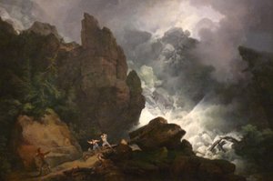 Lumivyöry Alpeilla tekijältä Philip James de Loutherbourg