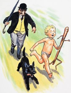 The Chase, kuvitus Charles Kingsleyn teoksesta 