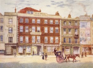 Old Bell Inn ja Black Bull, Holborn, 1897 tekijältä Philip Norman