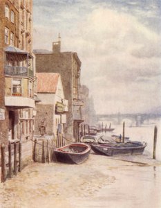 Vanhoja rakennuksia St Pauls Pieristä, 1894