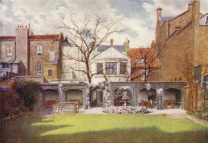 Six Bells Tavern ja Bowling Green, Chelsea, 1900 tekijältä Philip Norman
