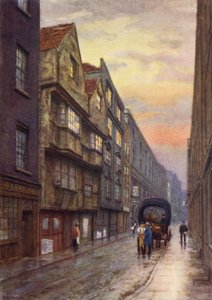 Wych Street, Strand, katsoen luoteeseen, 1901