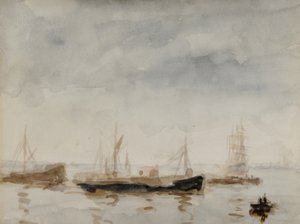 (akvarelli paperille) tekijältä Philip Wilson Steer