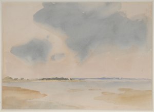 (akvarelli paperille) tekijältä Philip Wilson Steer