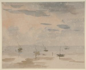 (akvarelli paperille) tekijältä Philip Wilson Steer
