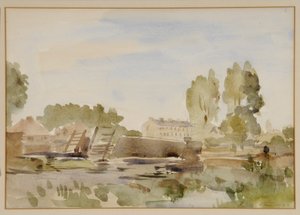 (akvarelli paperille) tekijältä Philip Wilson Steer