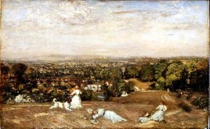 Lapset leikkivät, Ludlow kävelee tekijältä Philip Wilson Steer