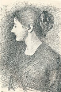 Muotokuva neiti Emma Froudesta, vuodelta 1893 tekijältä Philip Wilson Steer