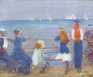Katsomassa Cowes Regatta, 1892