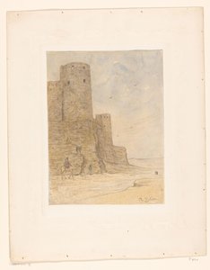 Linna erämaassa Les remparts de Salladin (alkuperäinen nimi) tekijältä Philip Zilcken (signed by artist)