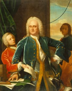 Jan Albert Sichterman poikansa Jan Albertin kanssa