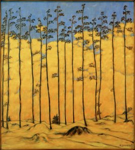 Lärchen, (Berglandschaft)