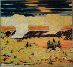 Davosjärven maisema tekijältä Philipp Bauknecht