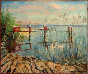 Uimalaituri Jungfernsee-joella
