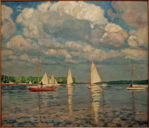 Segelboote auf dem Wannsee