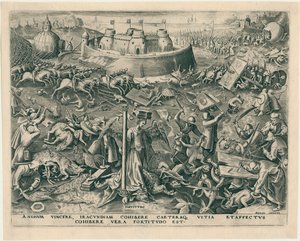 Fortitudo Fortitude seitsemästä hyveestä, 1559.