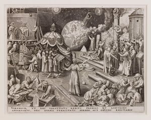 Temperantia Temperance seitsemästä hyveestä, 1560.