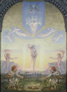 Tutkimus The Morningin toiselle versiolle tekijältä Philipp Otto Runge