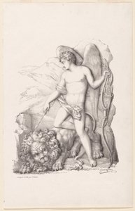L’Amour terrassant un lion (leijonan voittamisesta rakkauden persoonallisuus)