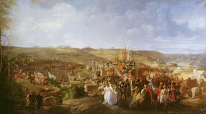 Napoleon leirillä Boulognessa jakamassa Kunnialegioonan ristiä, 16. elokuuta 1804, 1806
