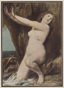 Andromeda (väri litho) tekijältä Philippe Felix Dupuis