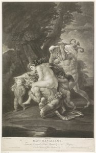 Bacchanten tekijältä Philippe Joseph Tassaert