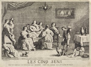 Viisi aistia Les cinq sens (otsikko esineessä)