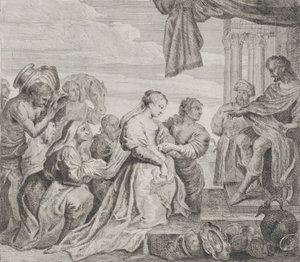 Salomo ja Saban kuningatar, 1784.