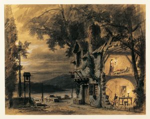 Ranska, Pariisi, Giuseppe Verdin Rigoletton näytöksen IV lavastus