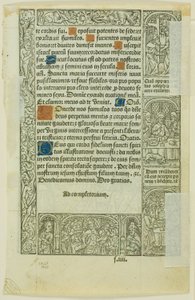 Death of Virgin, Book of Hours tekijältä Philippe Pigouchet