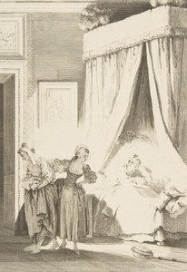 La Gageure des trois Commeres: La Servante, Tarinoita ja novelleja säkeissä ..., julkaistu vuonna 1795. tekijältä Philippe Triere