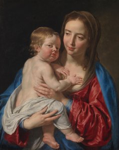 Maria ja lapsi tekijältä Philippe de Champaigne