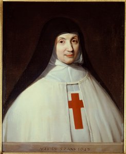 Äiti Angelique Arnauldin muotokuva tekijältä Philippe de Champaigne