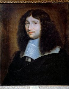 Ludvig XIV:n rahoitusintendantin Jean Baptiste (Jean-Baptiste) Colbertin (1619-1683) oletettu muotokuva”” Philippe De Champaignen (1602-1674) maalaus. Reims, Musee Des Beaux Arts - Miehen muotokuva, jonka oletetaan olevan Jean Baptiste (Jean-Baptiste) Colb tekijältä Philippe de Champaigne