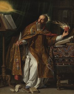 Pyhä Augustinus tekijältä Philippe de Champaigne