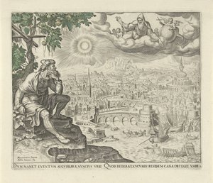 Joona istuu kurpitsan alla History of Jonah (sarjan nimi)