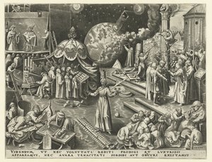 raittius Temperance (otsikko esineessä) Seitsemän hyvettä (sarjan nimi) tekijältä Philips Galle