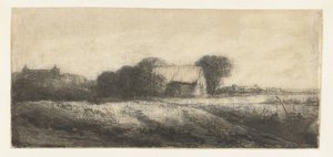 Maisema onkijan kanssa veneessä tekijältä Philips Koninck (attributed to)